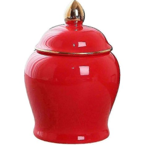 Bocaux de rangement en céramique, boîtes hermétiques polies avec couvercle, petits bocaux pour conserver épices, thé, sucre (1/2)