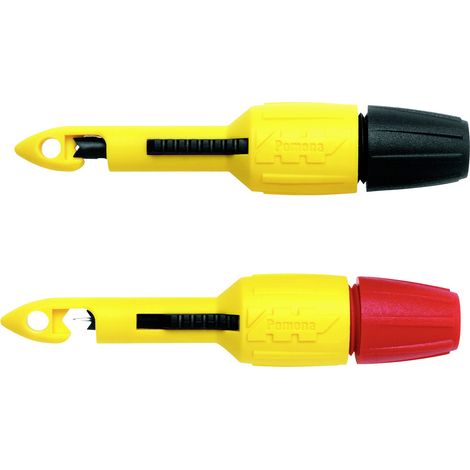 Pomona Electronics 6405/POM Prüfspitze Rot, Schwarz 1 Set