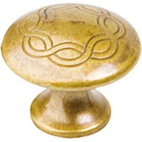 POMOLINO PER MEUBLES '24081' 25 mm - Or doré