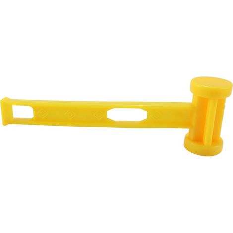 Maillet de camping, marteau perforateur, marteau de tente, facile à transporter, piquet de sol en polyéthylène antirouille, robuste pour la randonnée (1/5)