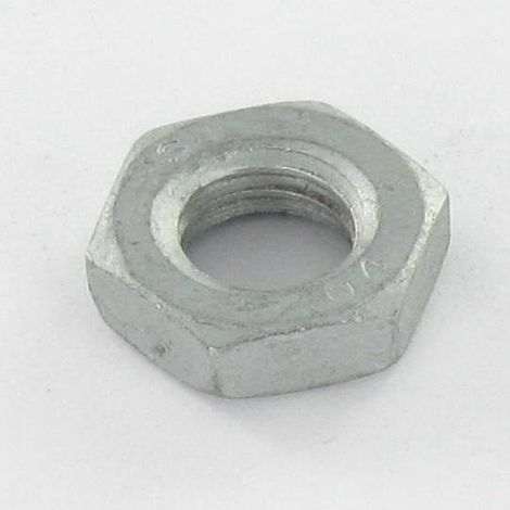 Ecrou hexagonal bas hm/contre Ecrou M8 Acier brut Géomet 500A
