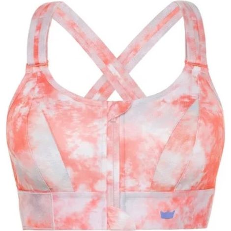 SOUTIEN-GORGE DE SPORT TIE DYE SHEFIT ORANGE MAINTIEN FORT AJUSTABLE 3XL (1/5)