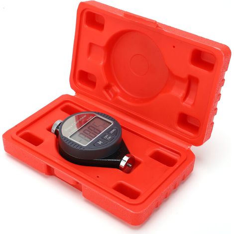 Shore-Härteprüfer, Digitaler Durometer LCD-Härteprüfer 100HD A Gummihärteprüfer LCD-Anzeige Für Reifen Kunststoff Gummi Leder FLITI (1/4)