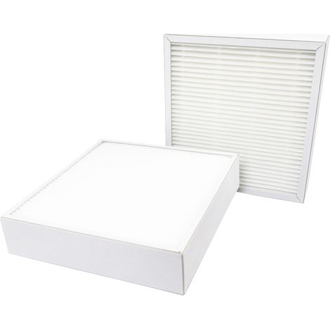 Brizz – Filtres VMC DANTHERM HCC2 HCC260 – Lot de 2 filtres G4 + F7 – Dimensions 220 x 203 x 48 mm – Pour qualité air intérieur optimale (1/2)