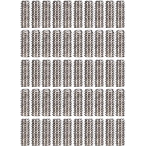 KIT DE VIS EN ACIER INOXYDABLE SOLIDE FIXATION SANS TÊTE CONNEXION POUR ATELIER MÉCANIQUE AUTOMOBILE M2 M2.5 M3 (M38) (1/5)