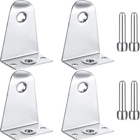 Triangular piece + 1 pin, 4235MM metal pin positioning hook for Venetian blinds and windproof hook fixing device (1/5)