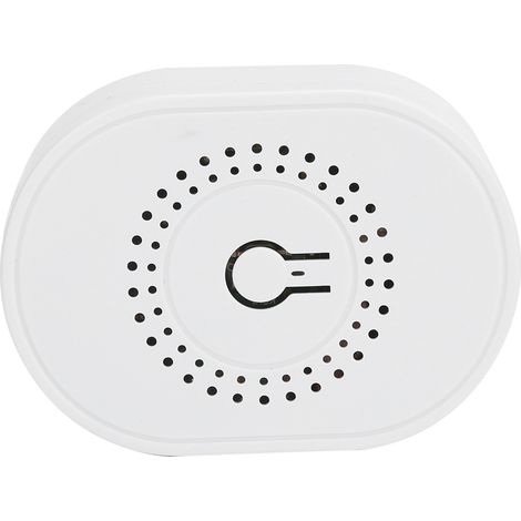 Ortviai Disjoncteur minuterie 433 MHz double commande 16 A TM402 blanc pour maison 85–250 V (1/5)