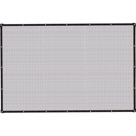 Toldo aislante de aluminio, 2 x 3 m, color plata, con anillas de acero inoxidable, para jardín/piscina. (1/5)