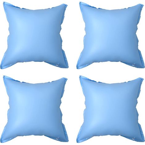vidaXL Cojines hinchables para cubiertas de piscinas 4 uds PVC (1/5)