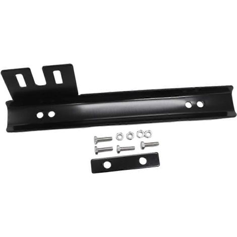 Support de plaque d'immatriculation universel pour pare-chocs avant de voiture (1/5)
