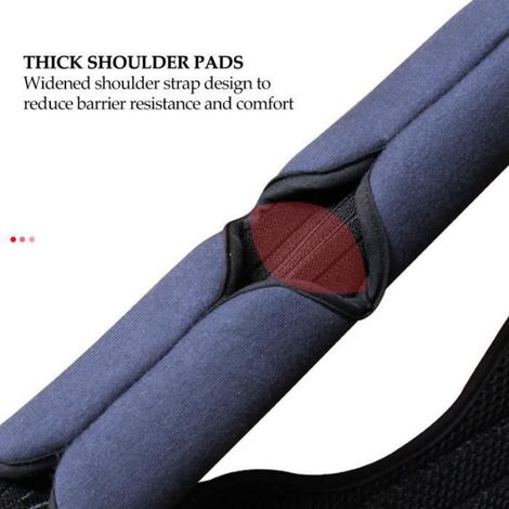 Support de dos Correcteur de Posture Réglable Redresseur de Dos Support d'Épaule Arrière pour Hommes Femmes(Noir L) (1/4)