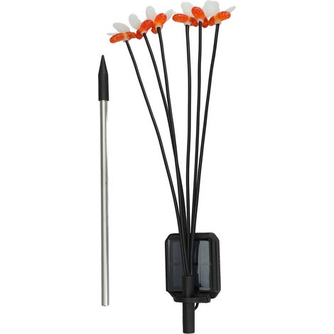 solaire LED décorative à 6 têtes 600 mAh pour jardin et (1/4)