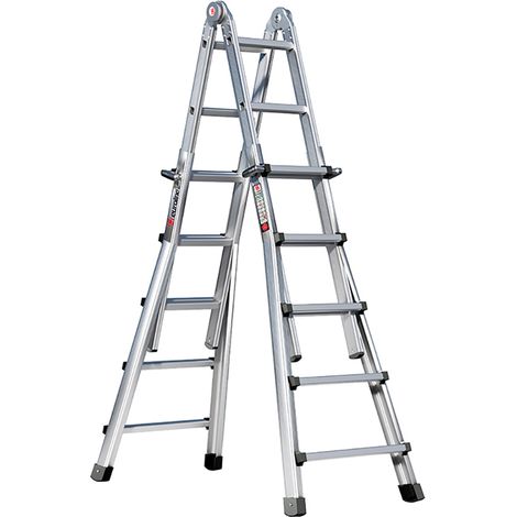 Euroline Premium 31601 Vario-Klappleiter 4x5 Sprossen (1/4)