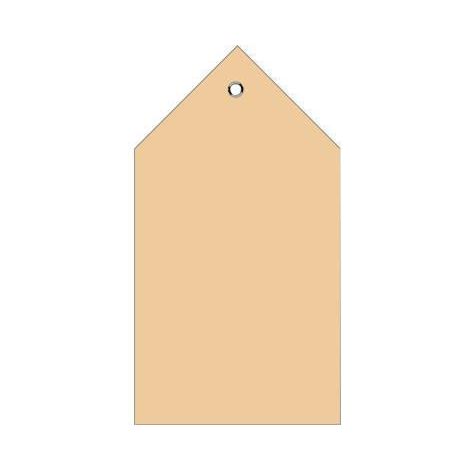 HERMA Anhängezettel 6070 80x150mm Kunststofföse Faltecken 250St.