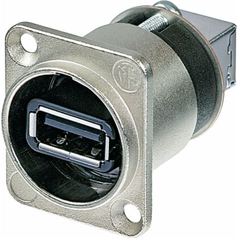embase femelle USB 2.0 Neutrik NAUSB-W 1 pc(s) D18814 (1/2)