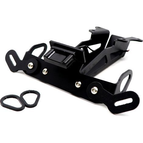 Support de plaque d'immatriculation court avec éclairage pour pièces de modification de moto Yamaha MT-09 Tracer 900 FJ-09