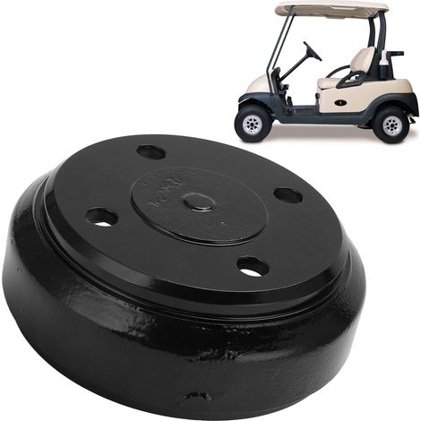 Die hintere Bremstrommel für den Golfwagen ist kompatibel mit Club Car DS Modellen ab 1995, Teilenummern 1017911-01 und 1018232-01. (1/5)