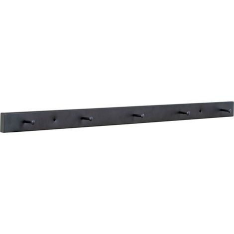 Vita Wandgarderobe 5 Haken schwarz. (1/3)