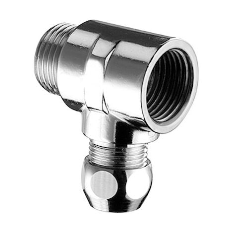 Schell T-Stück 270060699 1/2" x 10 mm, chrom, mit Quetschverschraubung (1/3)