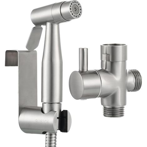 Bidet pour WC WS024AF - En acier inoxydable (1/5)