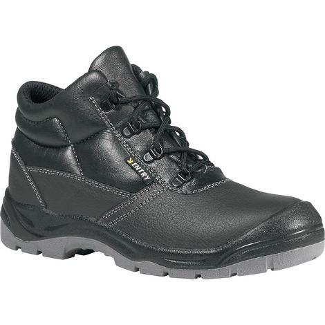 Sicherheitsstiefel Pollux Gr. 40 schwarz Leder S3 SRC EN20345 (1/2)