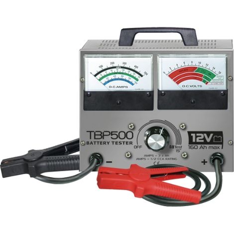 Testeur de batterie 10-160 Ah 12 volts Modèle TBP 500