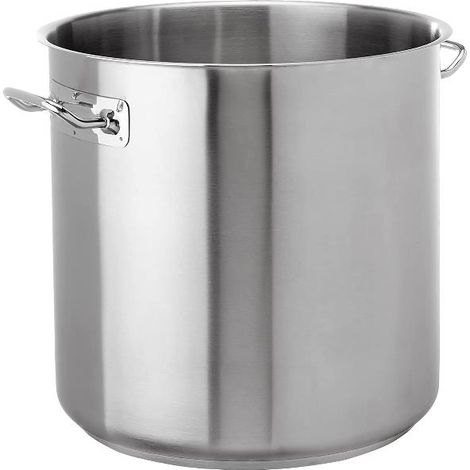 Pentola in Acciaio Inox Professionale Cucina Catering Ristorante 32 cm (1/2)