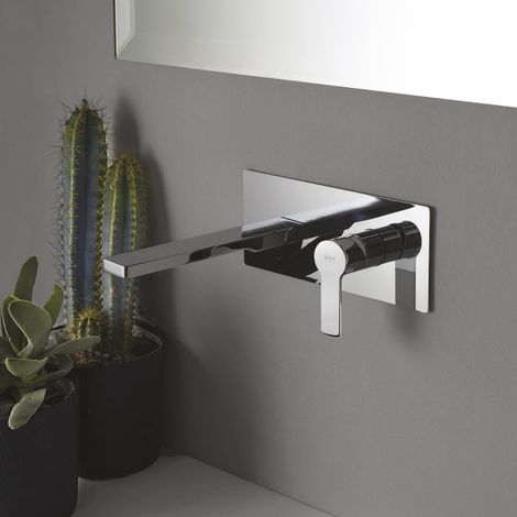 Kronenbach Neura 2.0 Waschtisch-Wandarmatur Ausladung 20 cm inkl. Grundkörper (1/4)