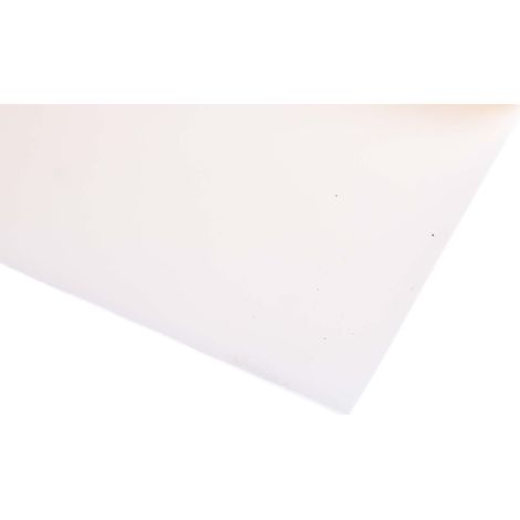 Plaque caoutchouc Silicone blanche, 1.2m x 600mm x 1.5mm ( Prix pour 1 ) (1/4)