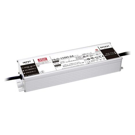 Mean Well HLG-150H-12AB Driver de LED à tension constante 150 W 7.5 - 12.5 A 10.8 - 13.5 V/DC dimmable, fonction dimmeur 3 en 1, réglable, circuit P Q921122 (1/4)