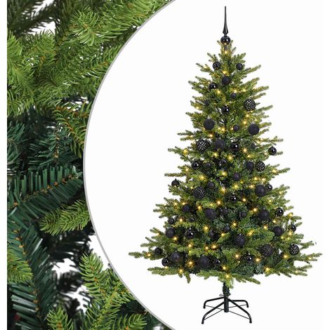 Árbol de Navidad Artificial con Adorno 210 cm 300 LED vidaXL (1/5)