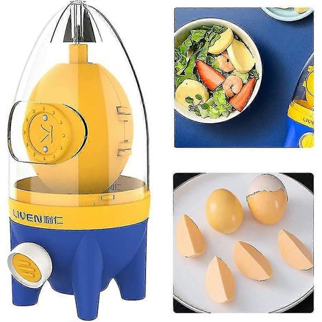 Egg Scrambler,Yolk Mixer With Drawstring For Kitchen Hard Boiled Eggs (1/5)