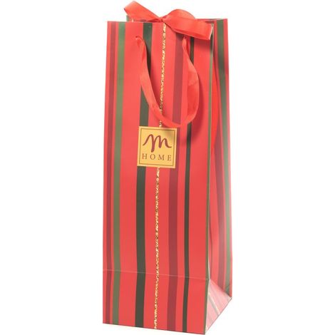 SACCHETTO REGALO PER DIFFUSORE 500ML IN CARTA 14X14XH39CM DI MERCURY