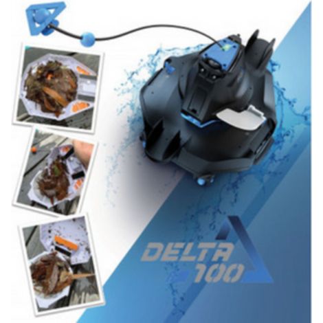 Kokido – Robot piscine sans fil Delta 100 – Nettoyage autonome jusqu'à 20 m² – Aspiration 60 L/min – Autonomie 45 min – Compatible liner et carrelage (1/3)