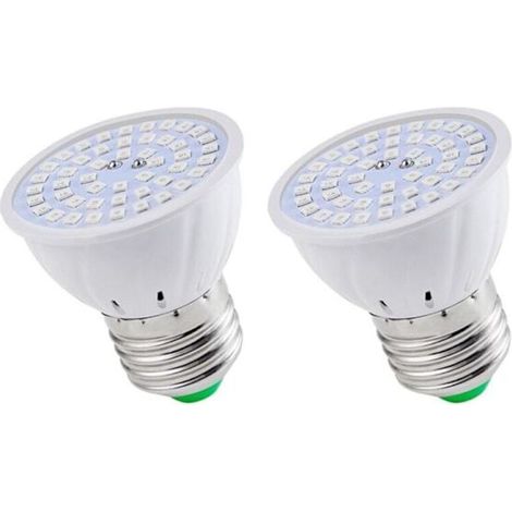 E27 80W Vollspektrum-LED-Pflanzenlampen für den hydroponischen Anbau in Innenräumen, ideal für Sämlinge und Pflanzen.