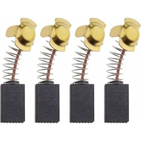 Kaelt - AGE SR 2 Paires Balais de Charbon Moteur Rechange de Perceuse Filaire Compatibles avec Titan TTB653SDS 1500w SDS Plus, 6x10x16mm (1/5)