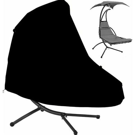 Housse de Chaise Longue Suspendue en Tissu Oxford pour Balancelle de Jardin, Véranda, Pelouse, Protection de Meubles (1/5)
