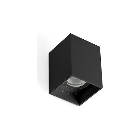 KOV 1L Lampada da parete piazza nero 3000K 14ø (1/3)