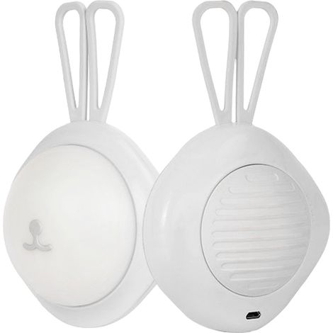 Nachtlicht mit 3 Helligkeitsstufen, sanftem LED-Licht, Touch-Bedienung, wiederaufladbar, für Kinderzimmer, weiß (1/5)