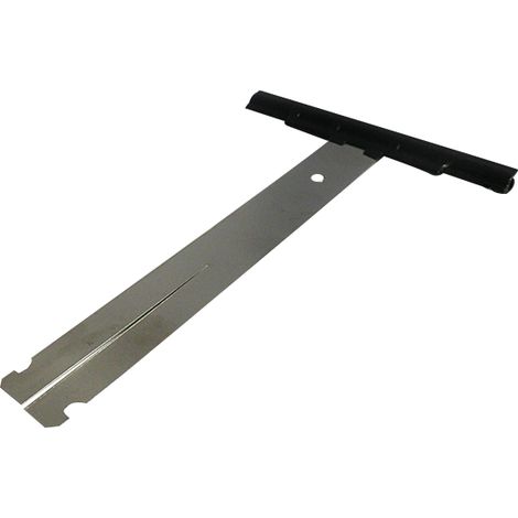 Zurfluh Feller – Attache tablier à clipper – Lame inox 8 – Longueur 142 mm – Pour tube de volet roulant – Résistance 5 kg par attache