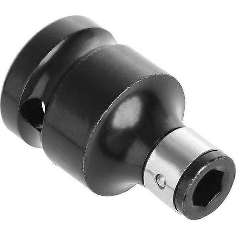 Clé à chocs 1/2", mandrin hexagonal 1/4", adaptateur de douille à dégagement rapide pour convertisseur (1/5)