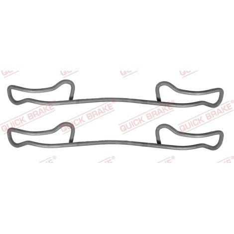Kit d'accessoires, plaquette de frein à disque Quick Brake 109-1200 VW