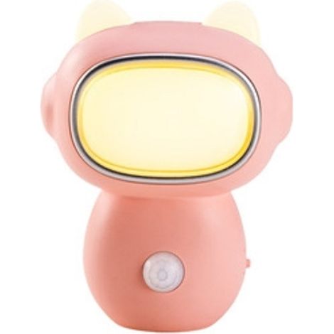 Veilleuse de robot de dessin animé créatif, veilleuse à induction du corps humain, lampe à induction de chargement de chevet de chambre à coucher de couloir 1 (1/2)