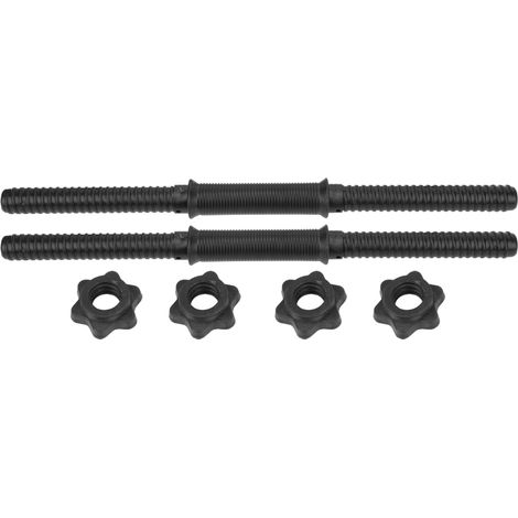 Eosnow (2 Teile/satz) Gym Home Training Hantelstangen Gewichthebergriffe mit 4 Spinlock-Kragen