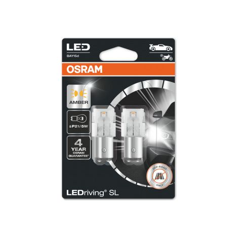 Osram Led Premium Nuovo P21/5W Ambra (1/3)
