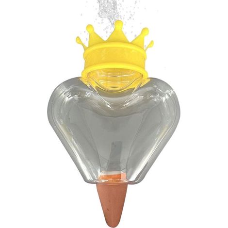 Bolas de riego para plantas - Macetas con autorriego - Cuidado de las plantas - Suministro continuo de agua - 500 ml - Transparente (1/5)