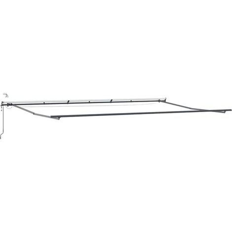 Cadre de store en aluminium anthracite de 600 × 350 cm (1/5)