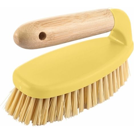 Cepillo de limpieza - DKD HOME DECOR - DKD Home Decor - Bambú natural - Fibras resistentes - Mango ergonómico (1/3)