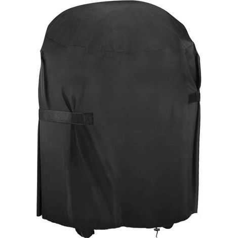 Couvre-barbecue - Housse de protection robuste en tissu Oxford 210D imperméable et coupe-vent - 77 x 90 cm (1/5)