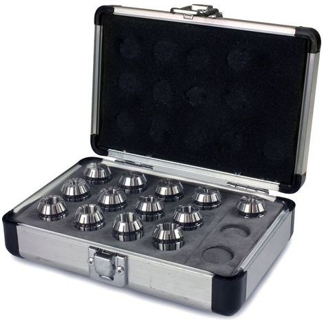 Jeu complet de pinces ER DIN6499 ER-16 1-10 mm 10 pièces MW-Tech SSER16 (1/5)
